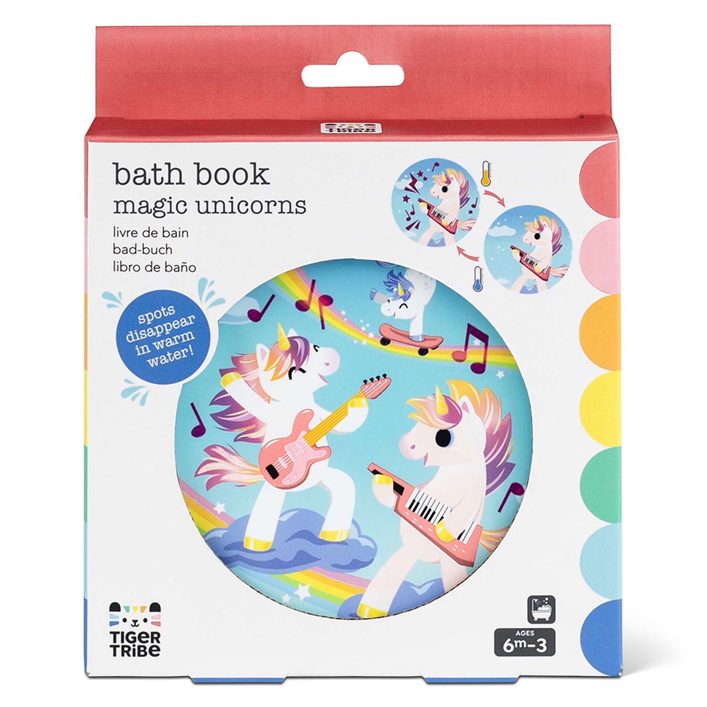Bath Book - Magic Unicorns - Toby Tiger