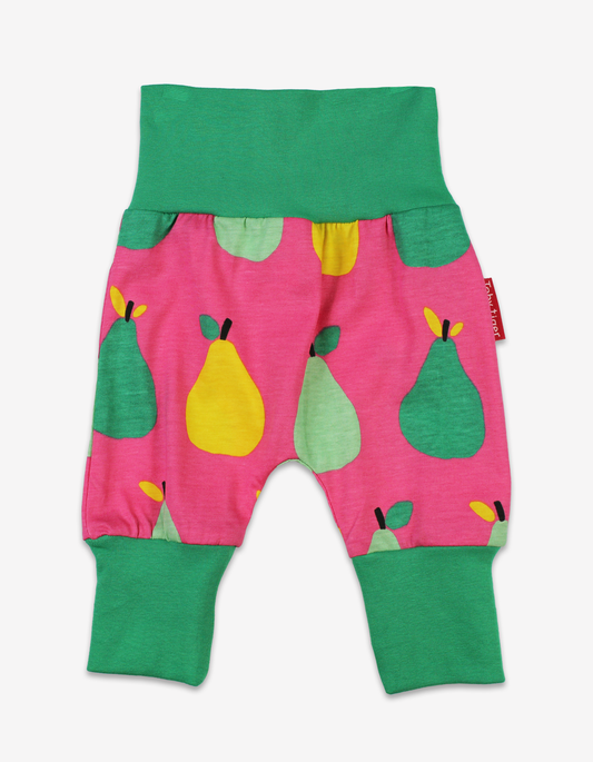 Organic Pear Print Yoga Pants