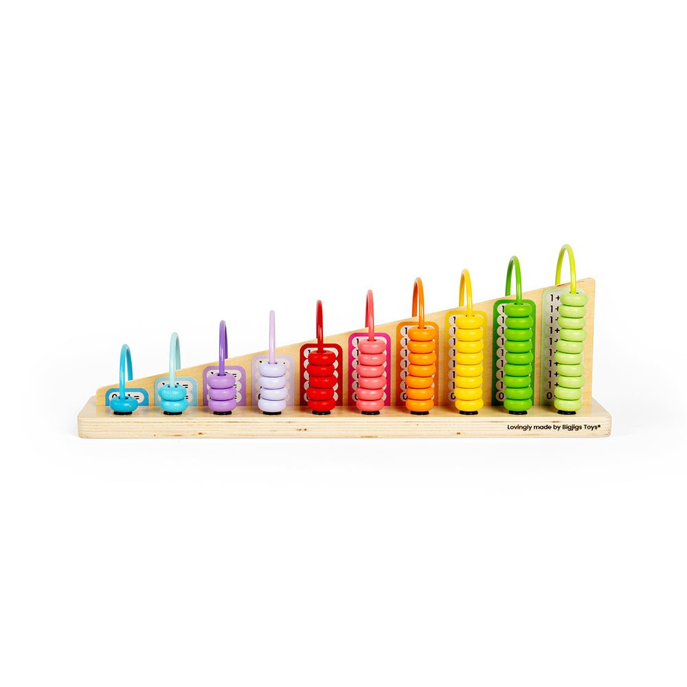 Rainbow Counting Abacus - Toby Tiger