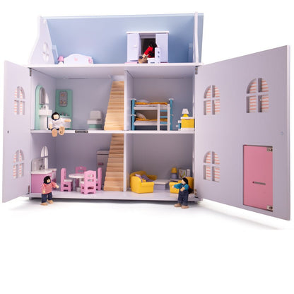 Dolls House Children's Bedroom Furniture Set - Toby Tiger