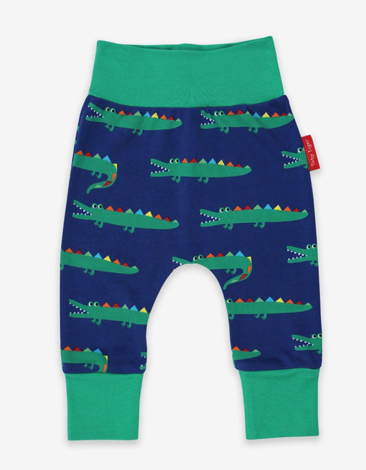 Organic Crocodile Print Yoga Pants