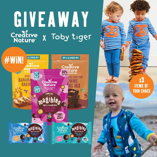 GIVEAWAY TIME with Creative Nature - Toby Tiger