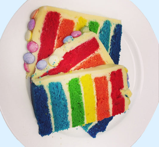 Indulge in Rainbow Delight with Toby Tiger's Colourful Cake Recipe!