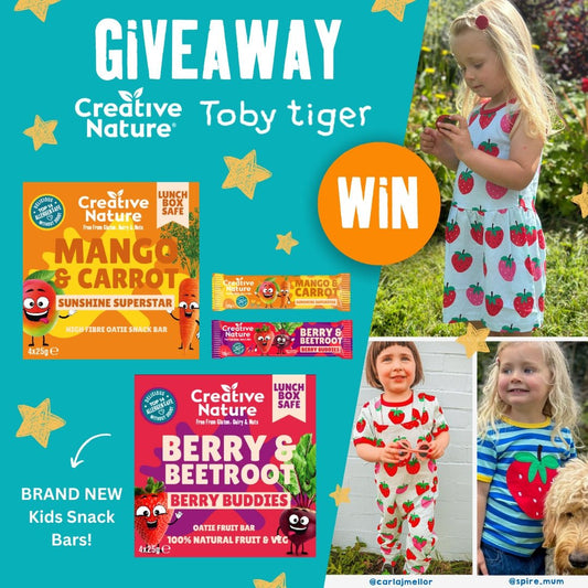 Toby Tiger x Creative Nature Giveaway: Win a Sweet Strawberry Surprise! 🍓✨ - Toby Tiger