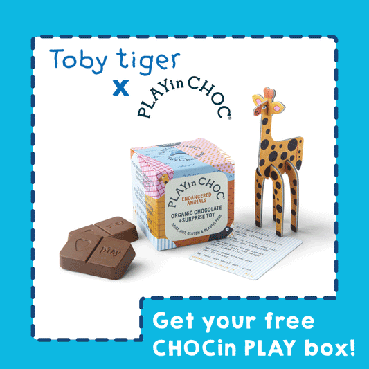 Toby Tiger x PLAYin CHOC Giveaway