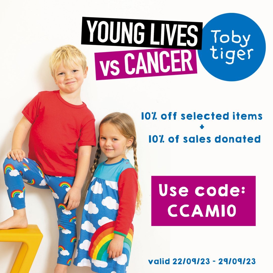 Toby Tiger x Young Lives vs Cancer - Toby Tiger