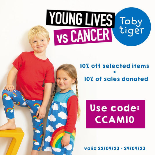 Toby Tiger x Young Lives vs Cancer - Toby Tiger