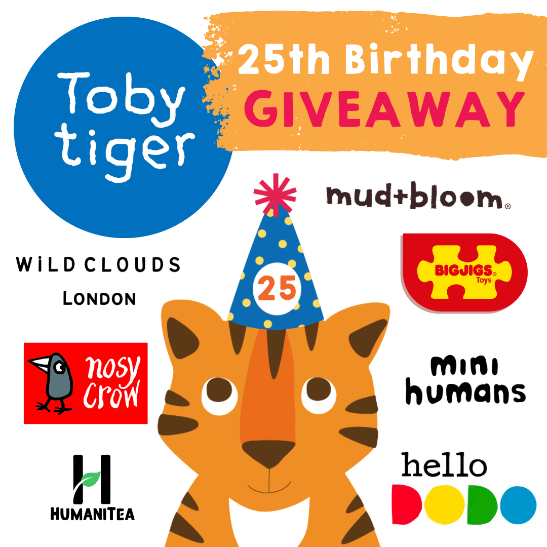 Toby Tiger's 25th Birthday Giveaway Extravaganza!