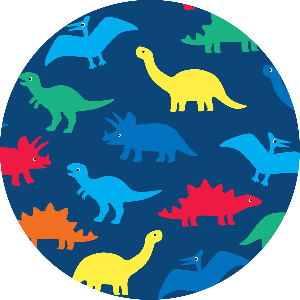 Colour Rainbow Dinosaur Kids' Clothing - Toby Tiger UK Retail
