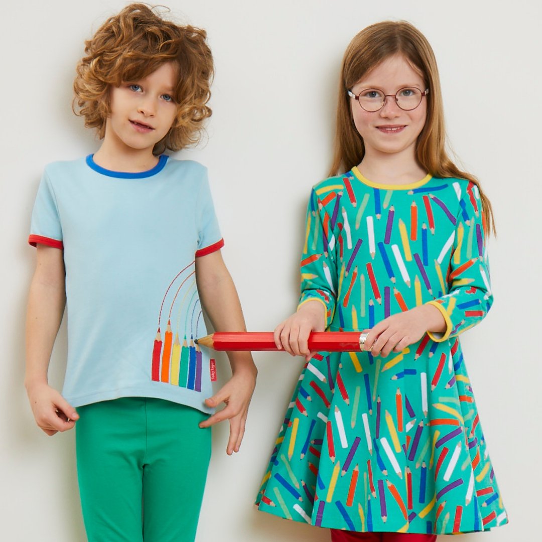 Colourful Back to School - Toby Tiger