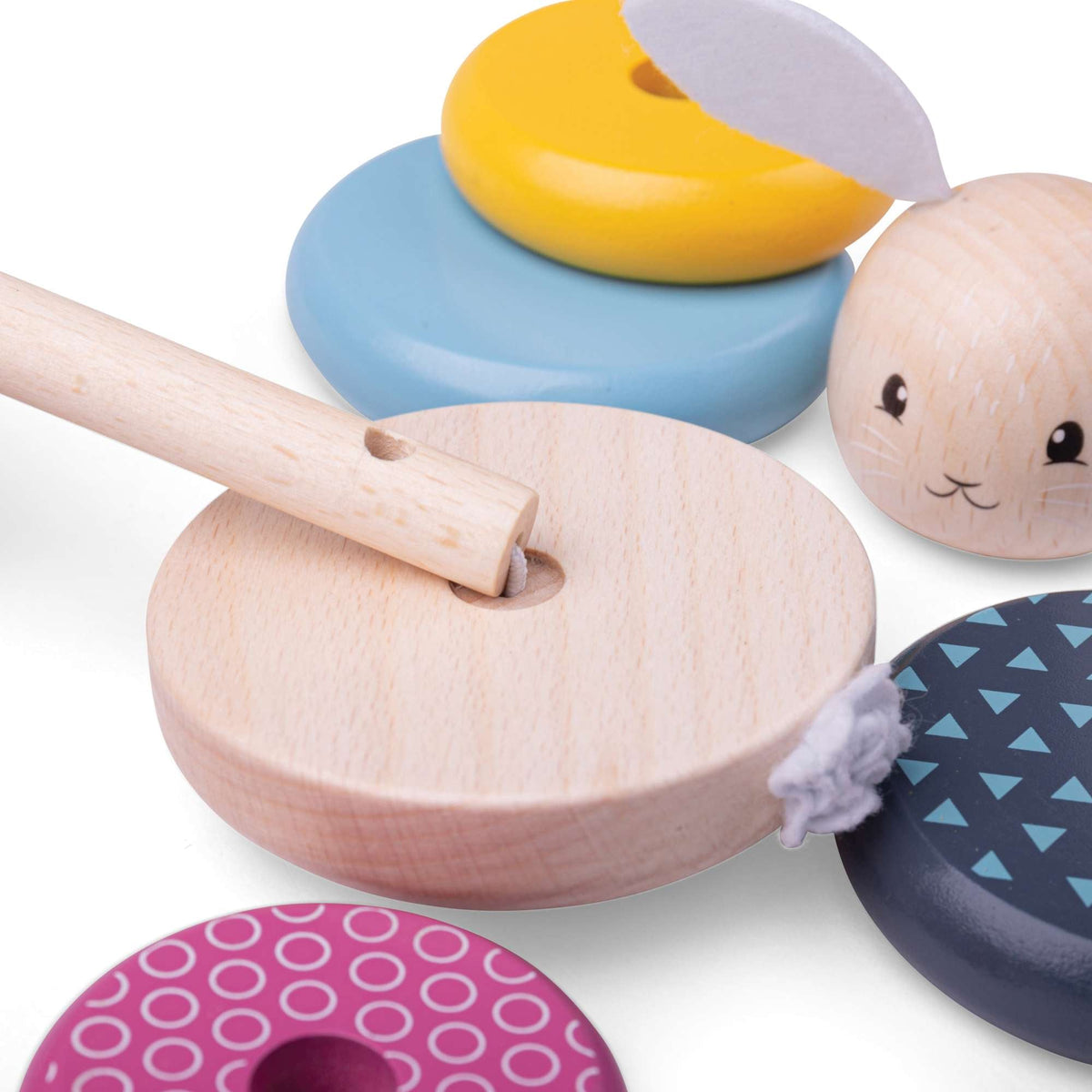 Rabbit Stacking Rings - FSC® Certified - Toby Tiger UK