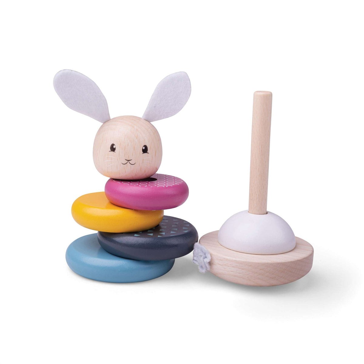 Rabbit Stacking Rings - FSC® Certified - Toby Tiger UK
