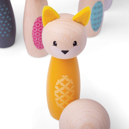 Woodland Animal Skittles - FSC® Certified - Toby Tiger UK