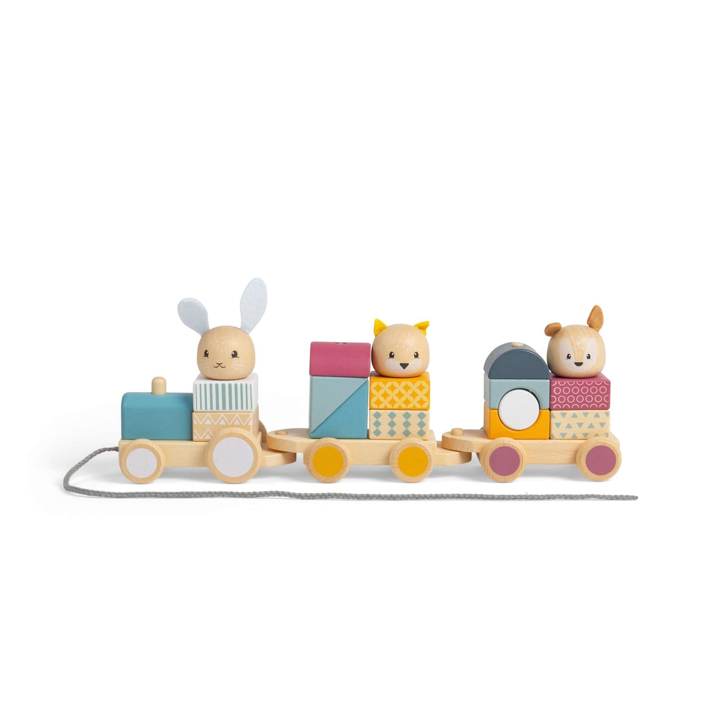 Activity Pull Along Train - FSC® Certified - Toby Tiger