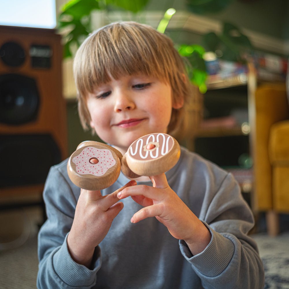 Doughnut Crate - Wooden Toy - Toby Tiger