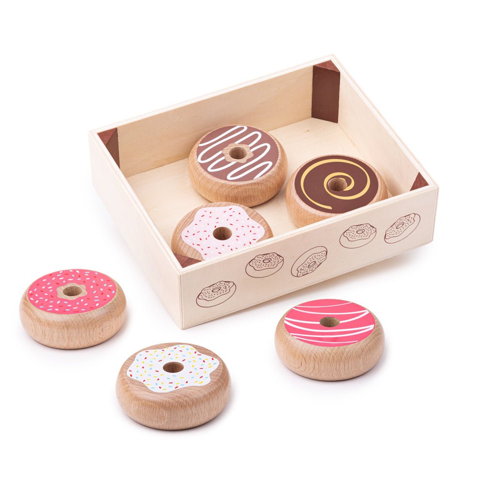 Doughnut Crate - Wooden Toy - Toby Tiger
