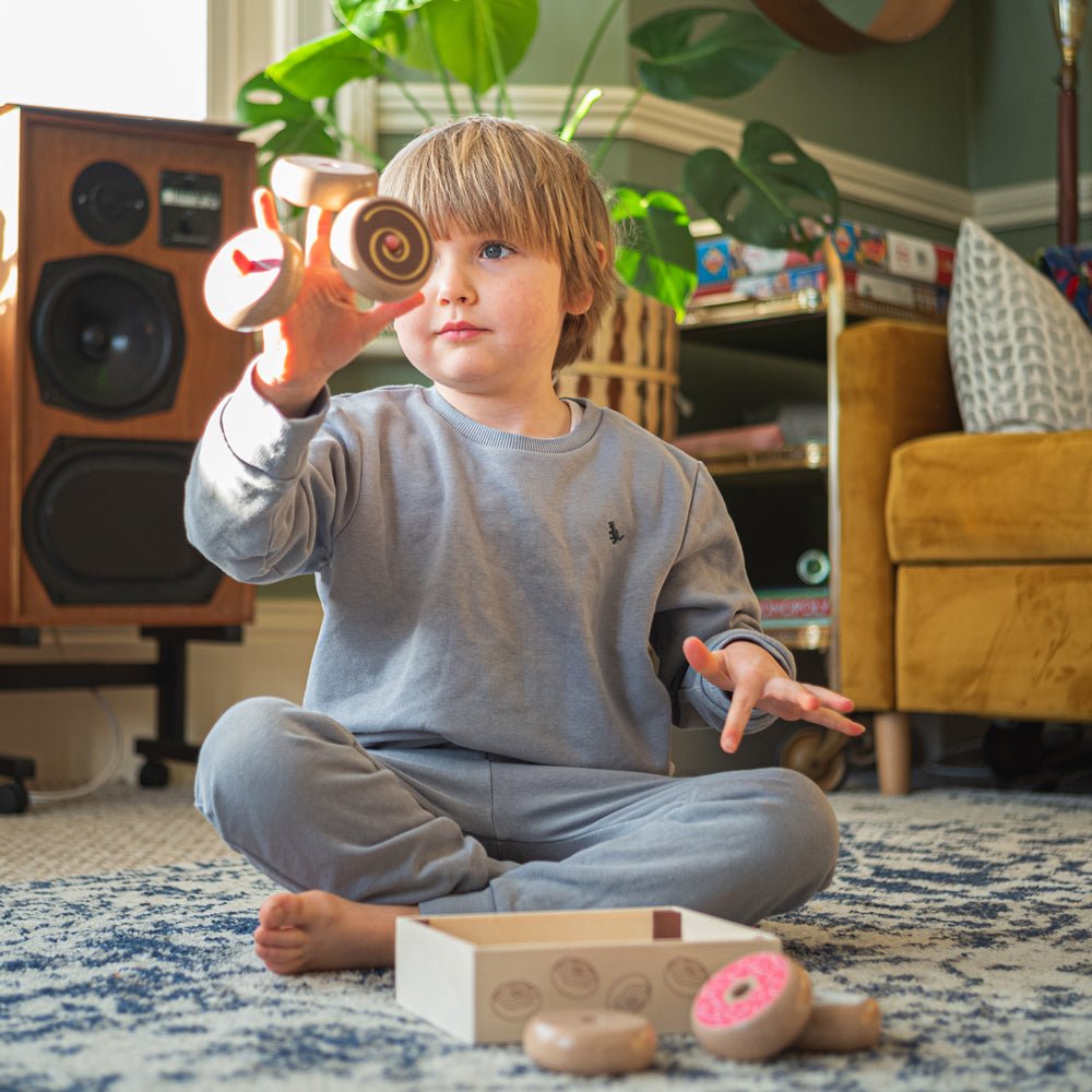 Doughnut Crate - Wooden Toy - Toby Tiger