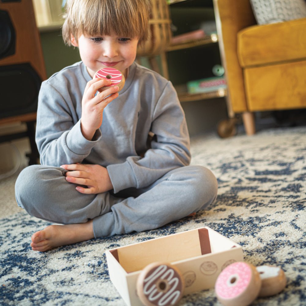 Doughnut Crate - Wooden Toy - Toby Tiger