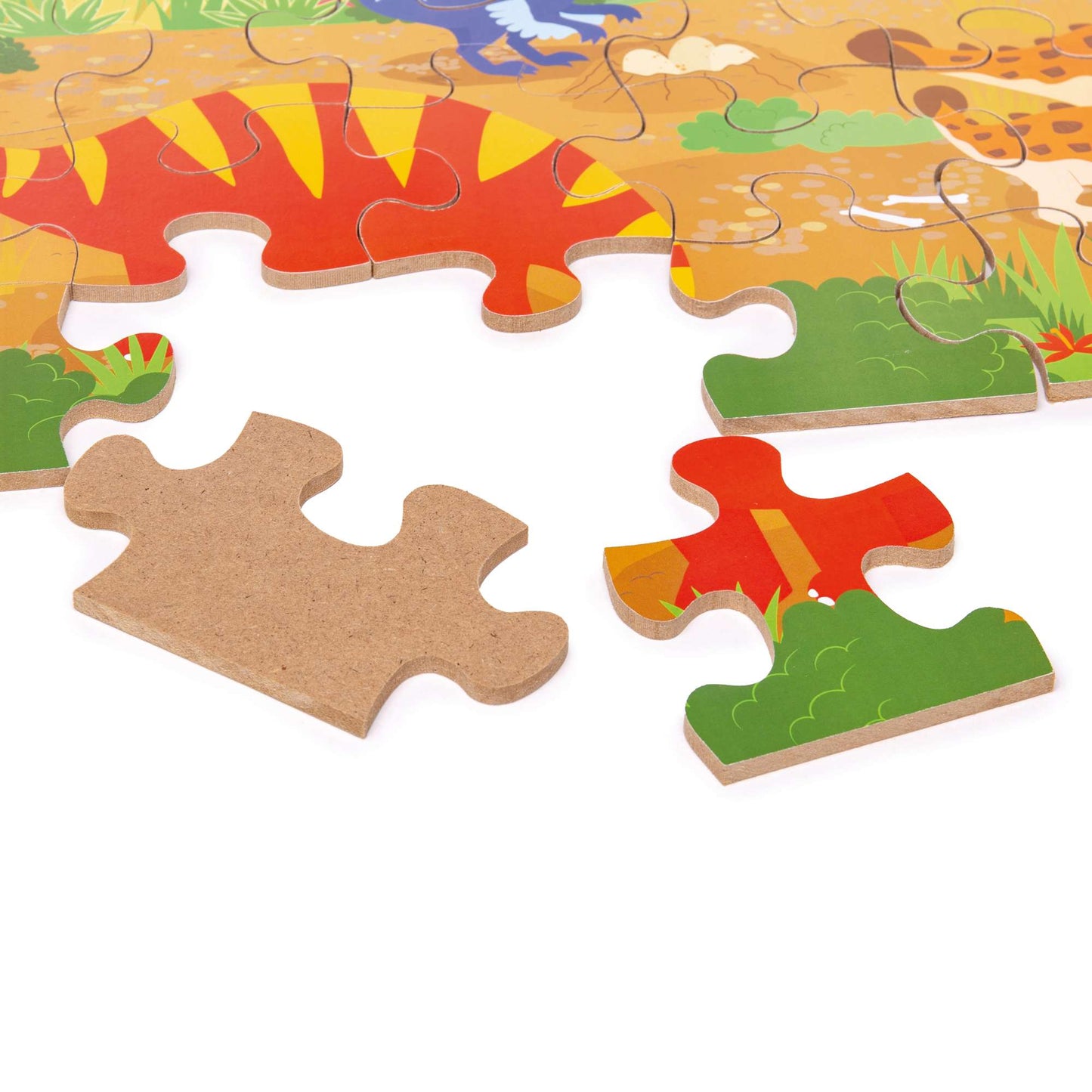 Dämmerung der Dinosaurier Bodenpuzzle (48 Teile)