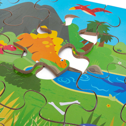 Dawn of the Dinosaur Floor Puzzle (48 piece)