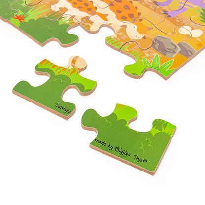 Dawn of the Dinosaur Floor Puzzle (48 Piece) - Toby Tiger