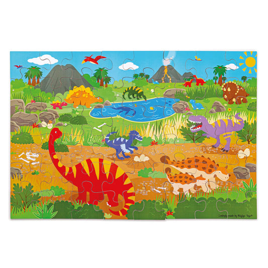 Dawn of the Dinosaur Floor Puzzle (48 piece)