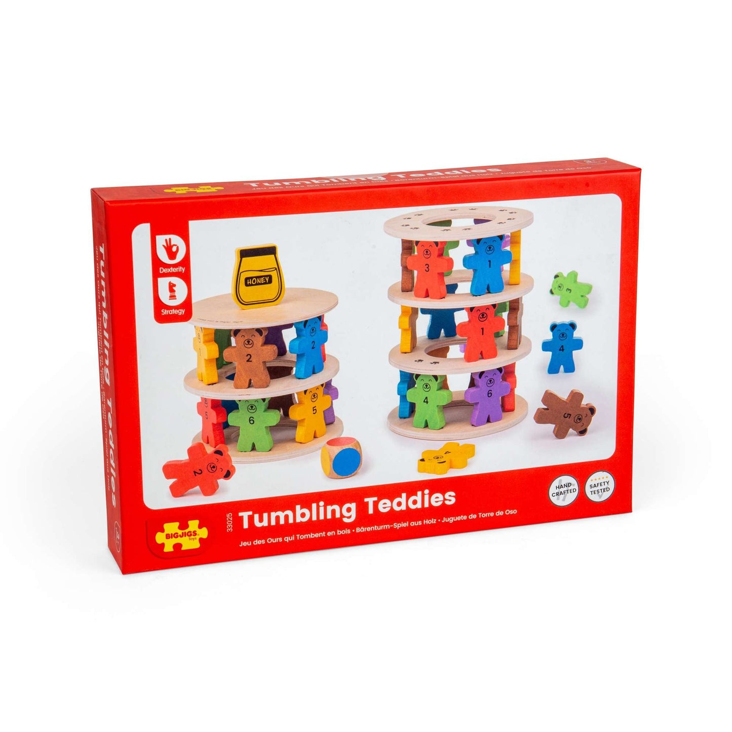 Tumbling Teddies Game - Toby Tiger UK