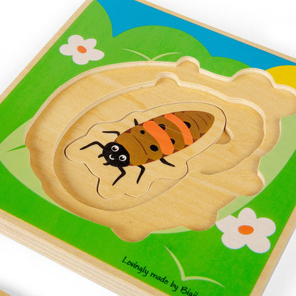 Lifecycle Layer Puzzle - Ladybug - Toby Tiger