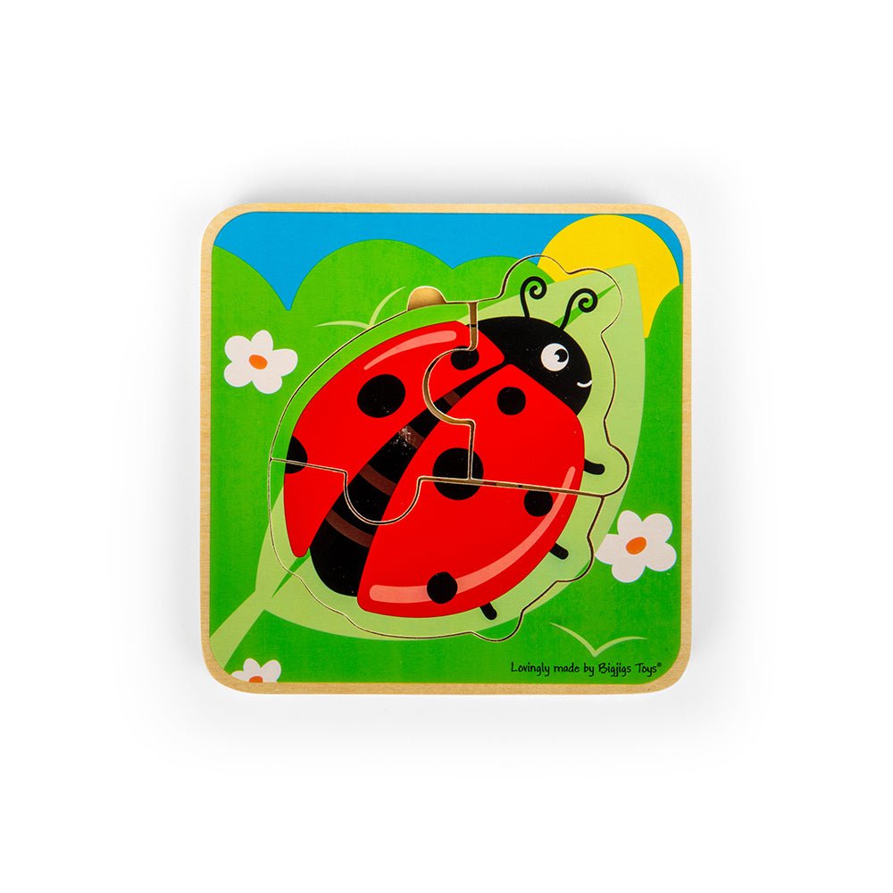 Lifecycle Layer Puzzle - Ladybug - Toby Tiger