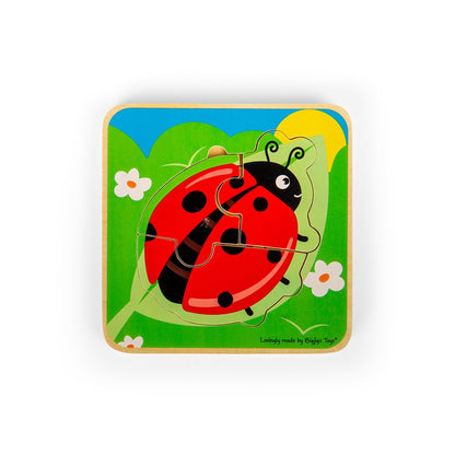Lifecycle Layer Puzzle - Ladybug - Toby Tiger