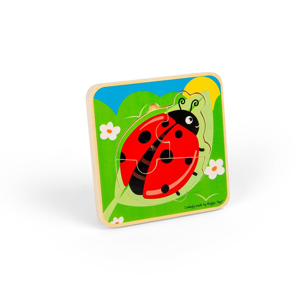 Lifecycle Layer Puzzle - Ladybug - Toby Tiger