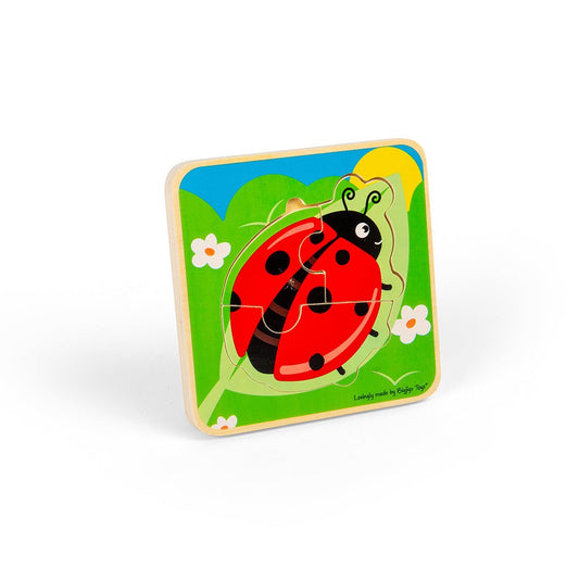 Lifecycle Layer Puzzle - Ladybug - Toby Tiger