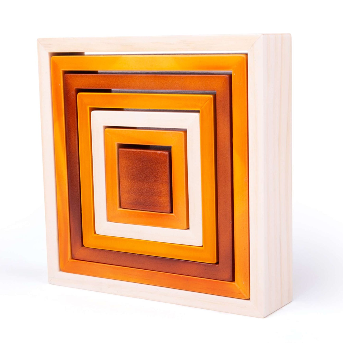 Wooden Stacking Squares - Toby Tiger UK