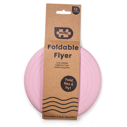 Blush Pink Silicone Bucket, Flyer and Spade Set - Toby Tiger