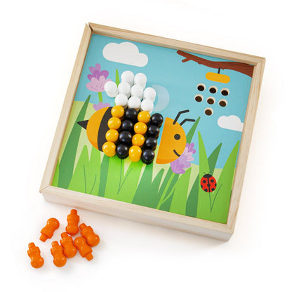 Garden Art Peg Board - Toby Tiger