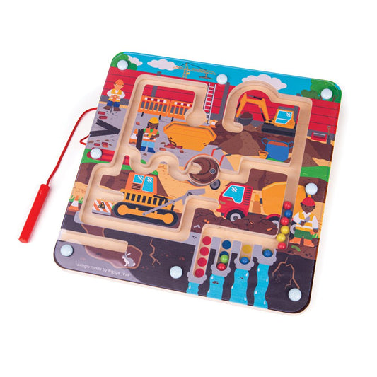 Construction Maze Puzzle - Toby Tiger