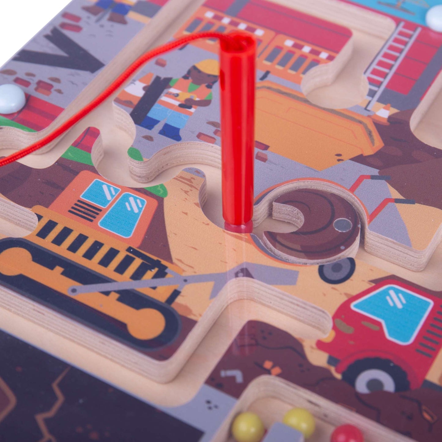 Construction Maze Puzzle - Toby Tiger UK