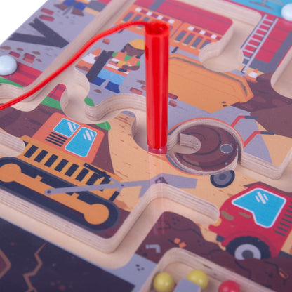 Construction Maze Puzzle - Toby Tiger UK
