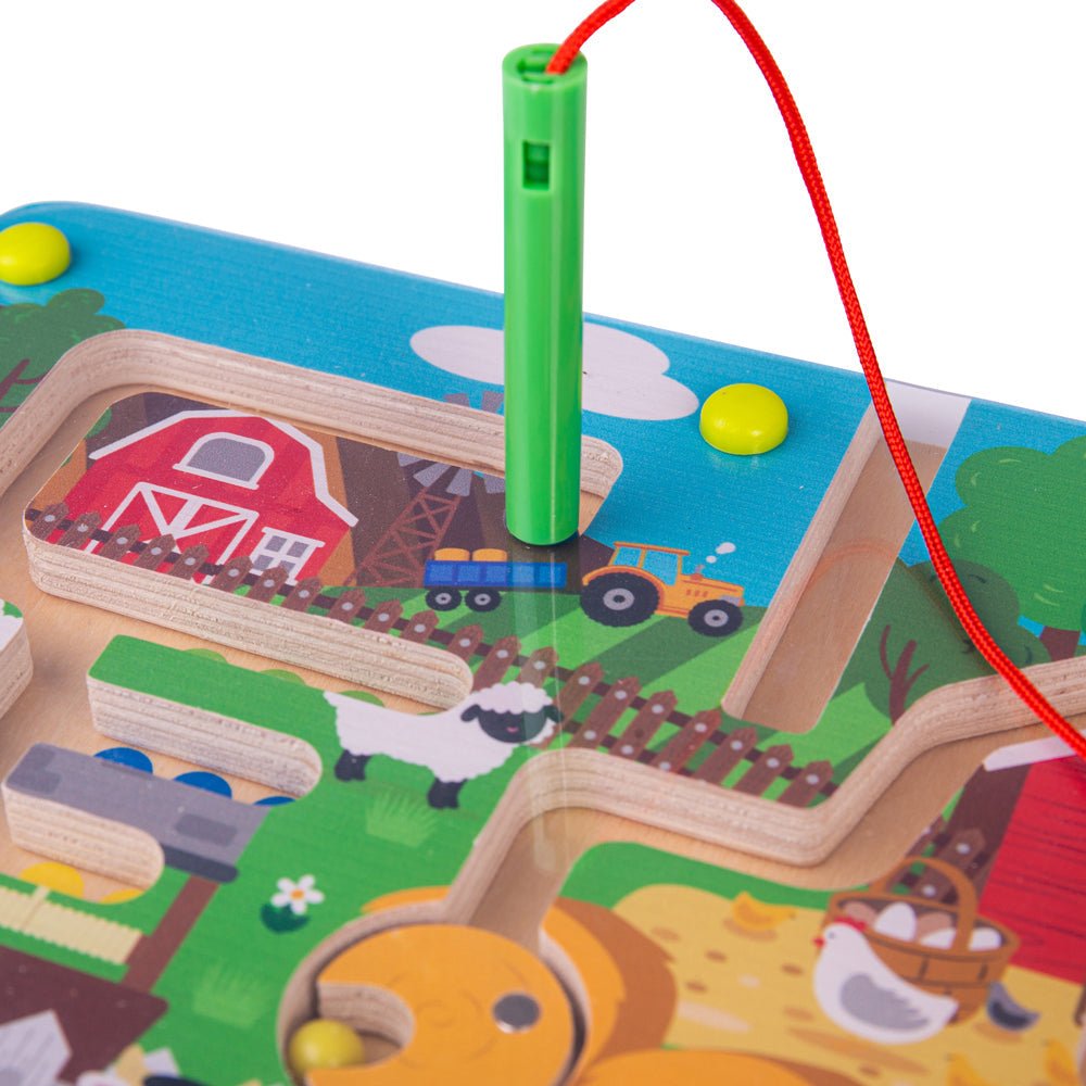 Farmyard Maze Puzzle - Toby Tiger