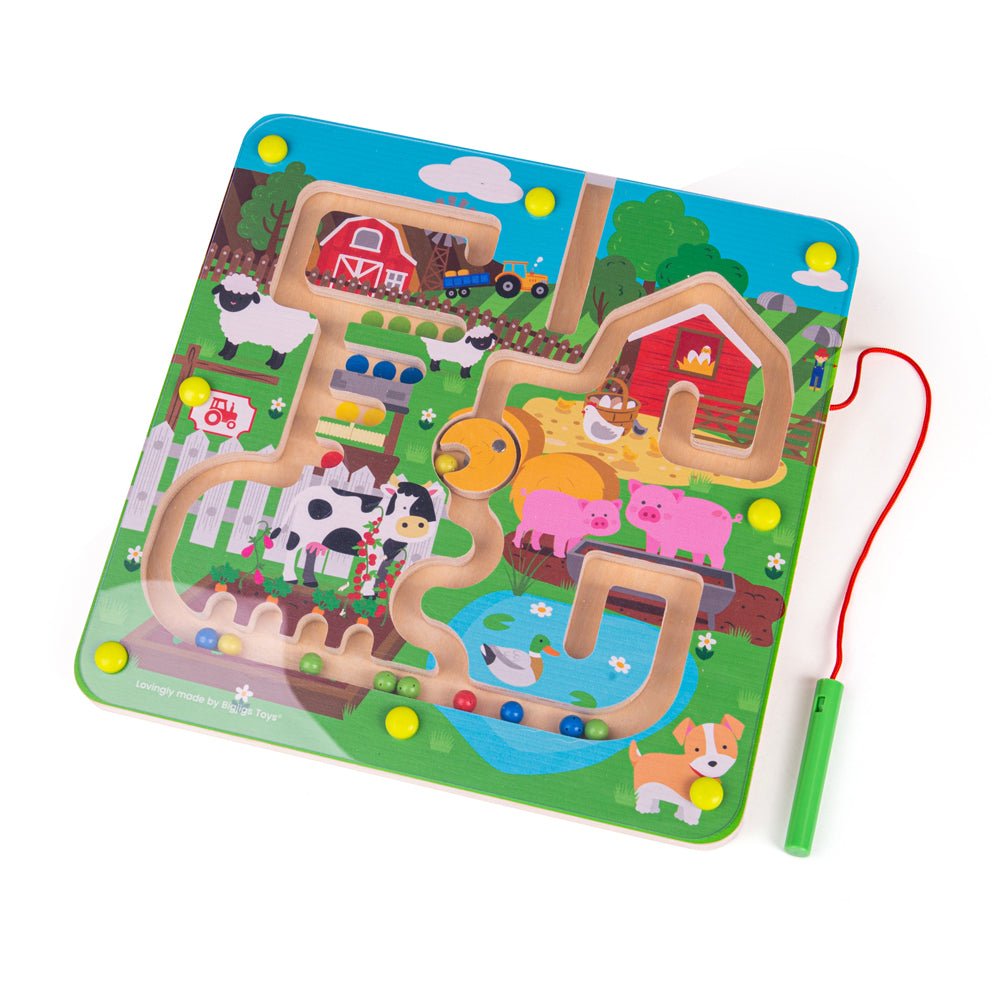 Farmyard Maze Puzzle - Toby Tiger