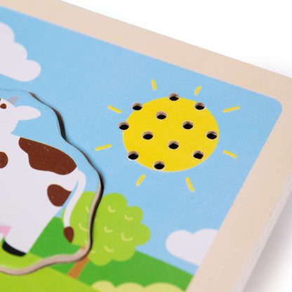 Farm Sounds Puzzle - Toby Tiger UK