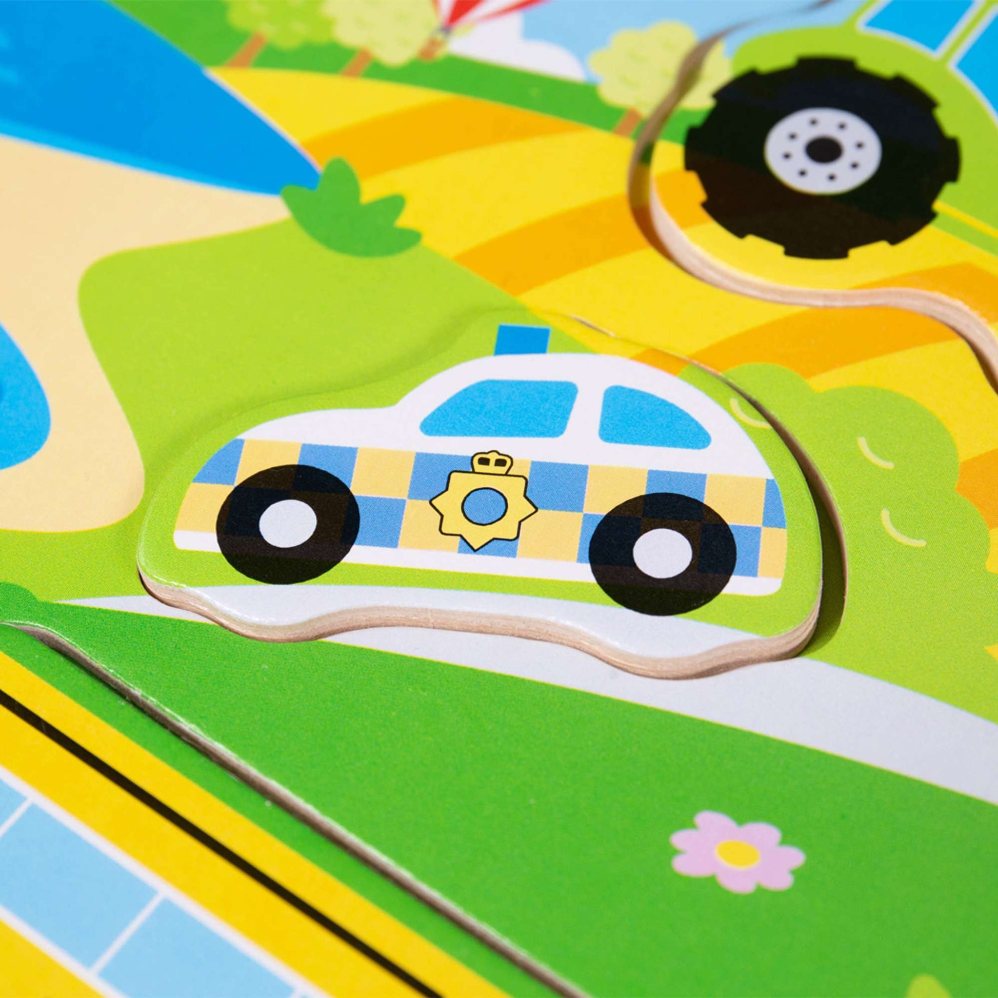 Transport Sound Puzzle - Toby Tiger UK