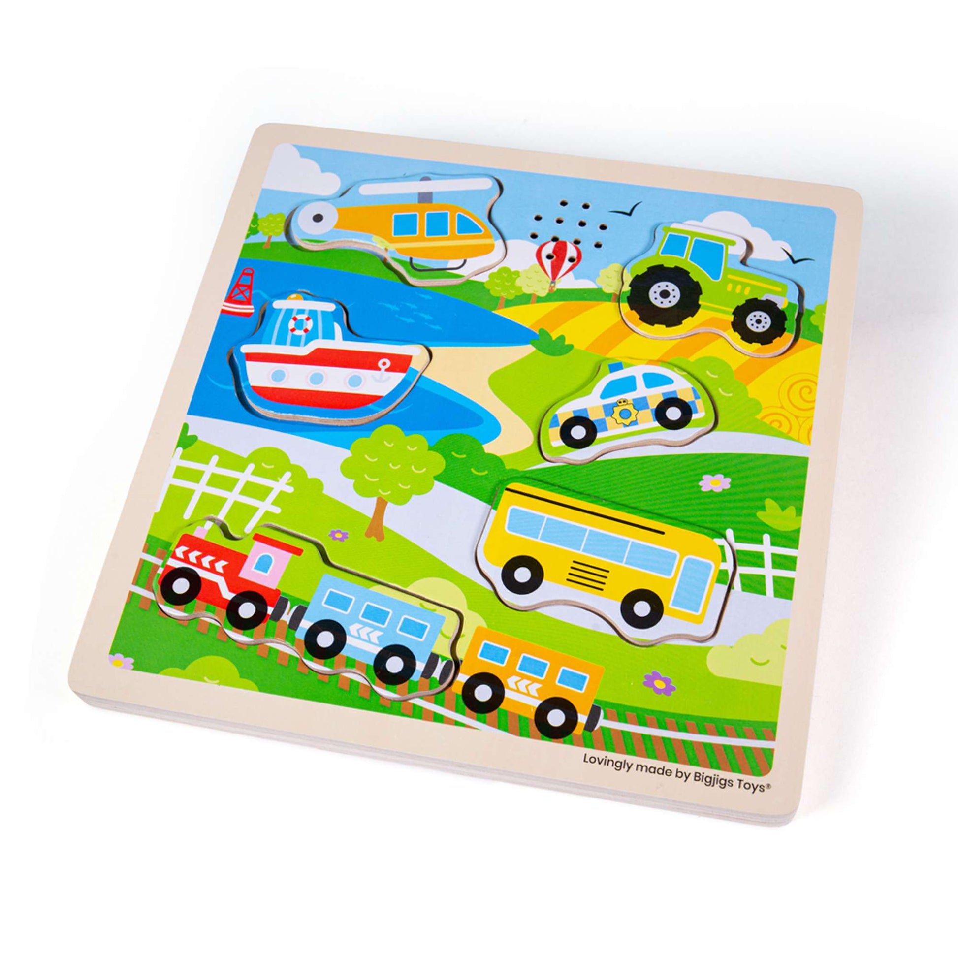 Transport Sound Puzzle - Toby Tiger UK