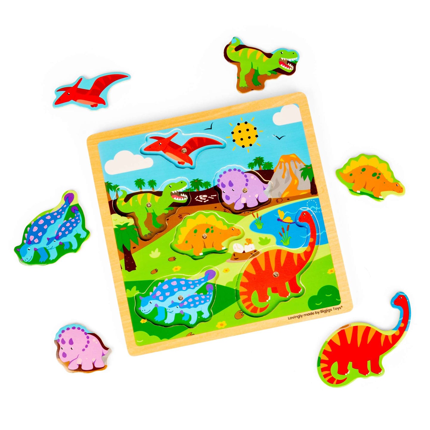 Dinosaur Sound Puzzle - Toby Tiger UK