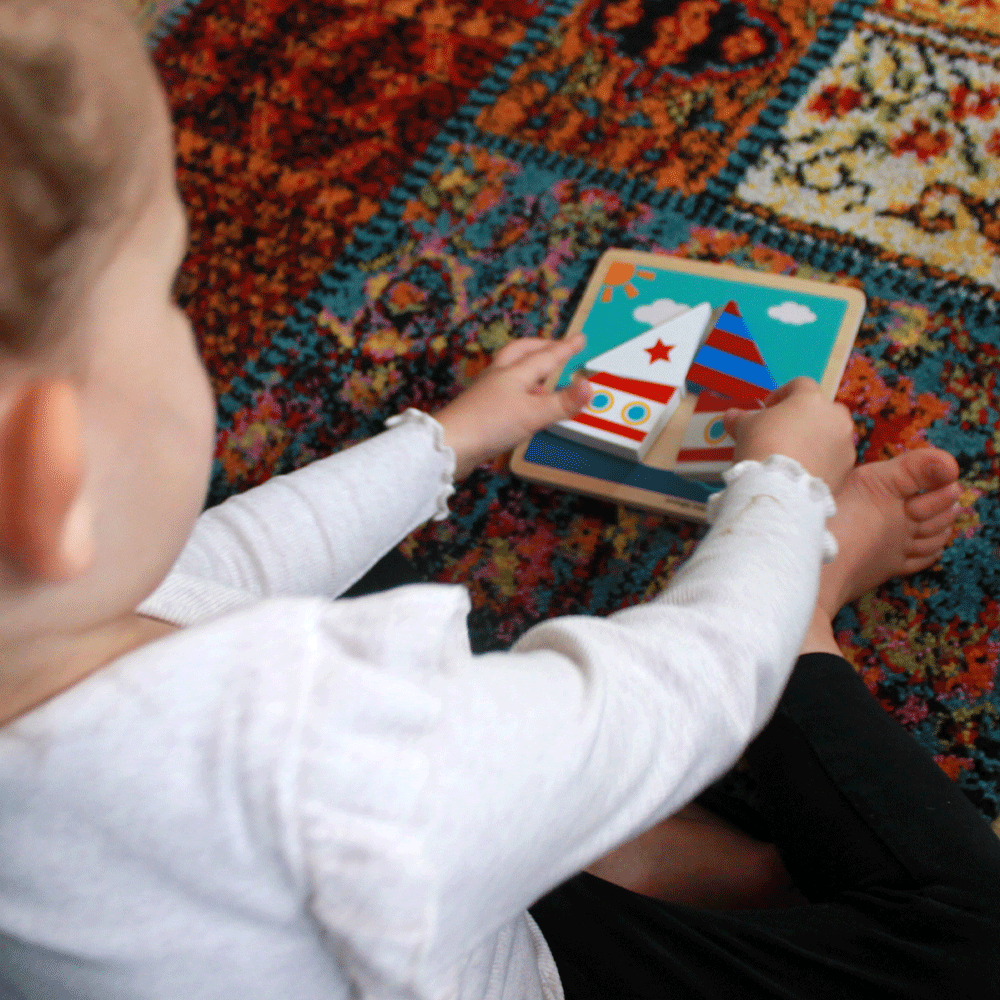 Chunky Lift - Out Puzzle - Boat - Toby Tiger