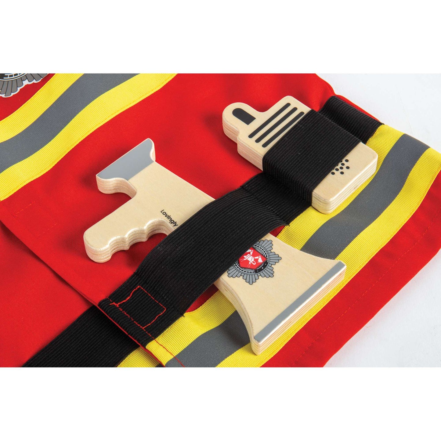 Firefighter Dress Up (Without Helmet) - Toby Tiger UK