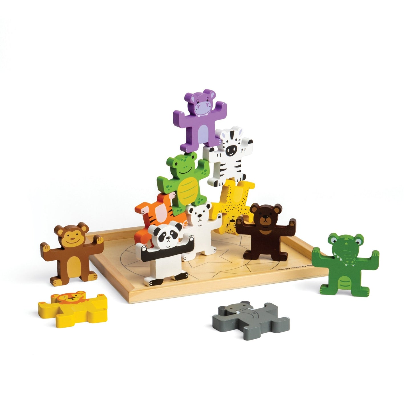 Wild Animal Stacker - Toby Tiger