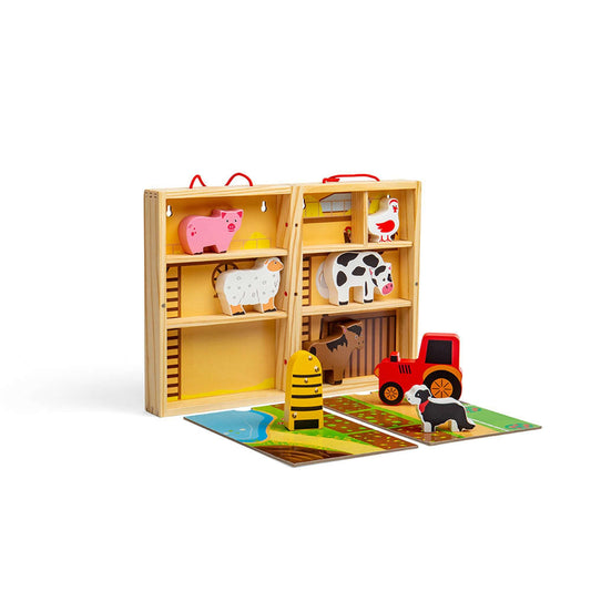 Farm Animal Playbox - Toby Tiger