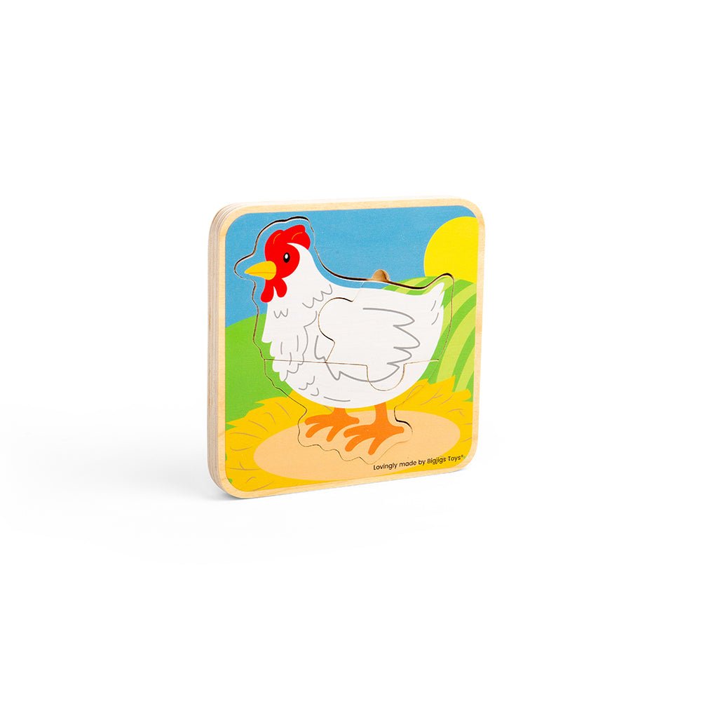 Lifecycle Puzzle - Chicken - Toby Tiger
