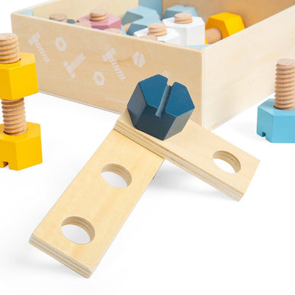 Fsc Crate Of Nuts & Bolts - Toby Tiger UK Retail
